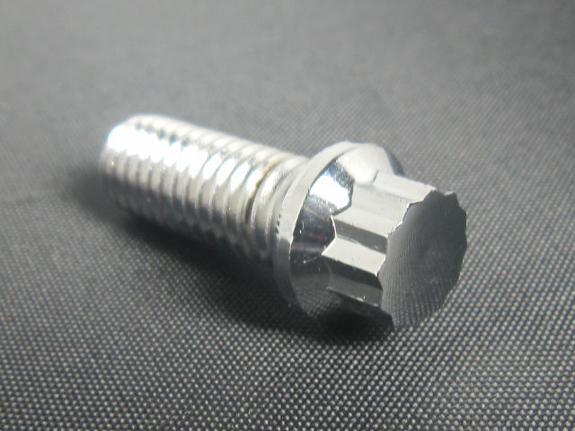 (image for) 5/16-24 CHROME 12 POINT BOLTS